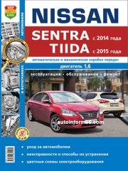 Руководство по ремонту Nissan Sentra / Tiida с 2014 г.